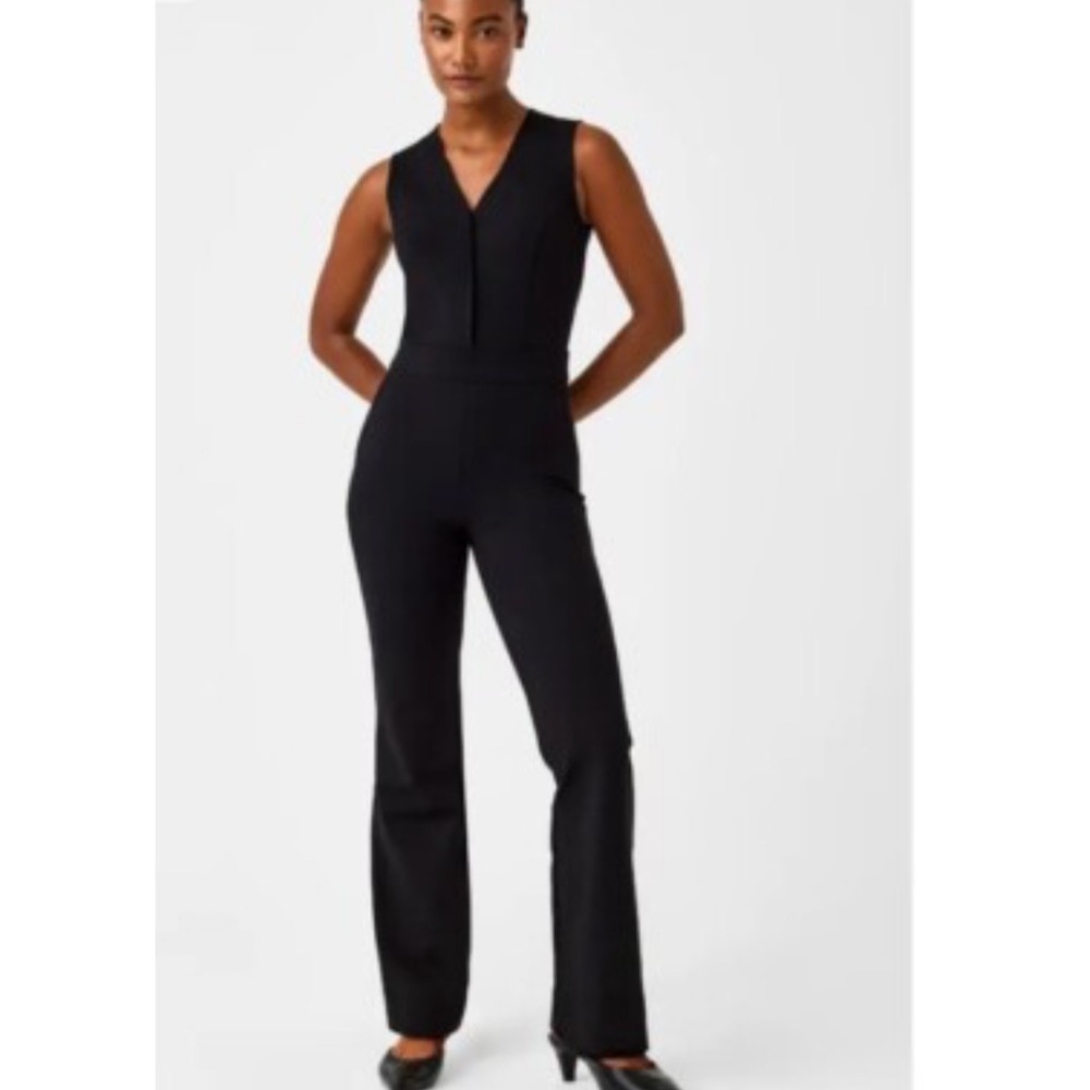 Spanx The Perfect Jumpsuit In Classic Black Size Small
